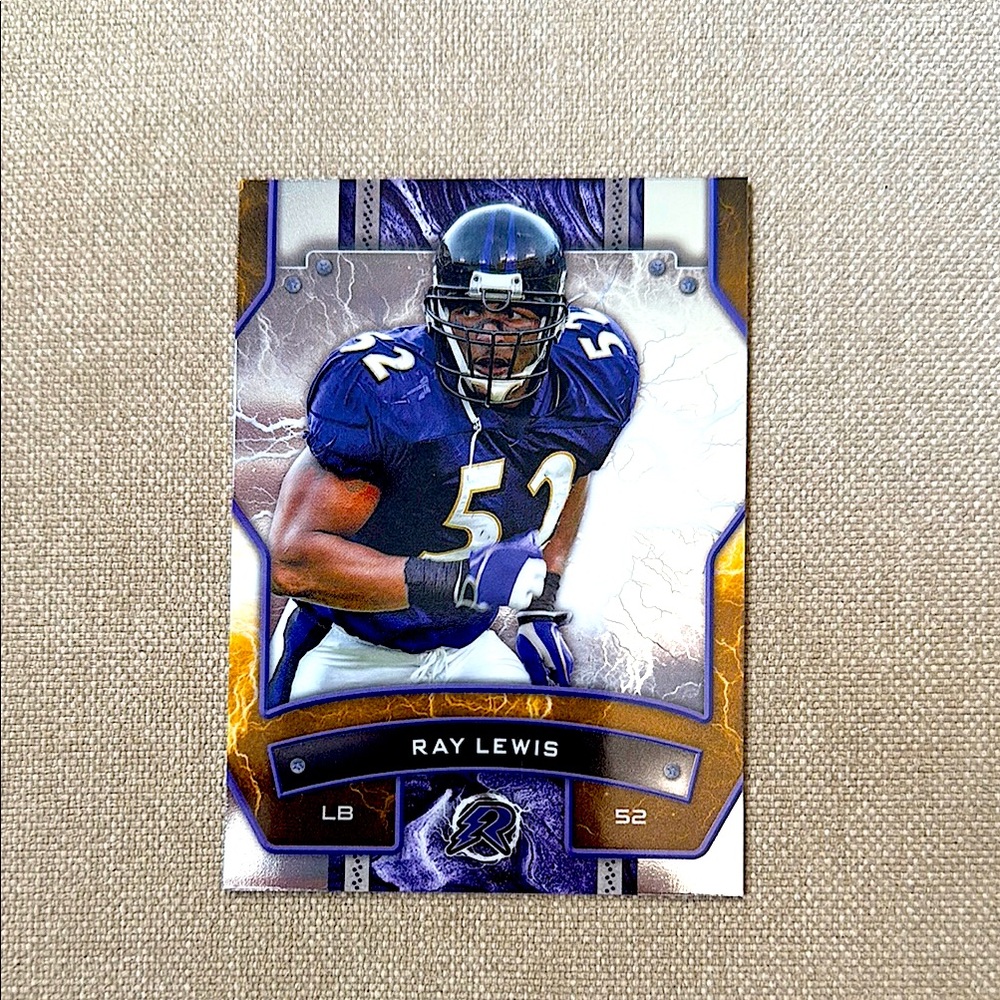 Ray Lewis 2025 Topps Resurgence Baltimore Ravens NFL Football Trading Card